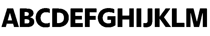 Eugenio Sans Bold Font UPPERCASE