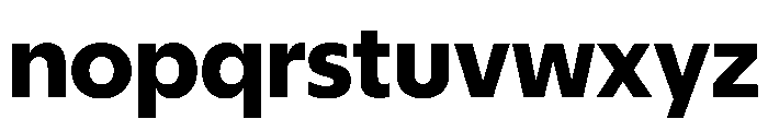 Eugenio Sans Bold Font LOWERCASE