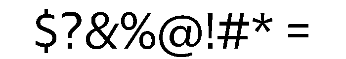 Eugenio Sans Book Font OTHER CHARS