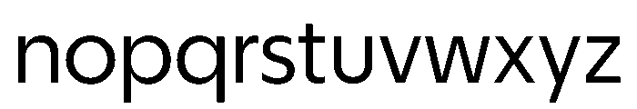 Eugenio Sans Book Font LOWERCASE