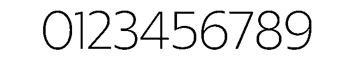 Eugenio Sans Extralight Font OTHER CHARS