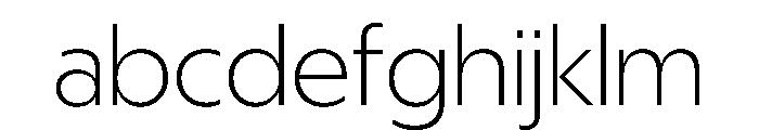 Eugenio Sans Extralight FONT