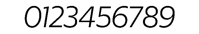 Eugenio Sans Light Italic Font OTHER CHARS