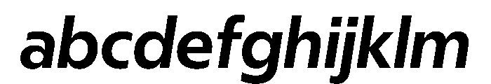 Eugenio Sans Medium Italic FONT