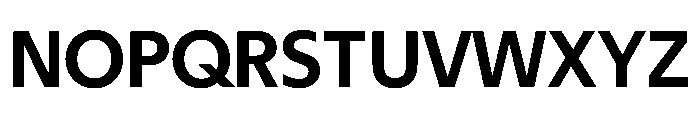 Eugenio Sans Medium Font UPPERCASE