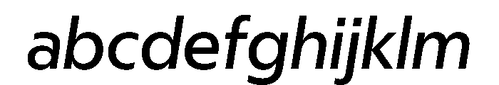 Eugenio Sans Regular Italic FONT