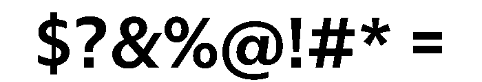 Eugenio Sans Text Medium Font OTHER CHARS