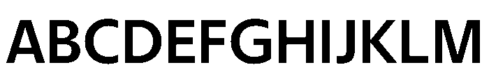 Eugenio Sans Text Medium Font UPPERCASE