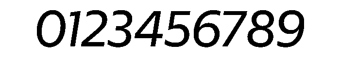 Eugenio Sans Text Regular Italic Font OTHER CHARS