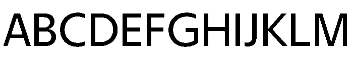 Eugenio Sans Text Regular Font UPPERCASE