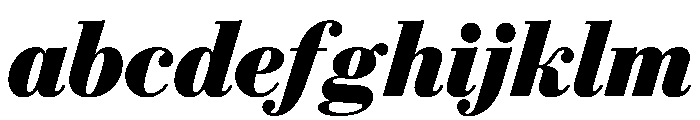 Eugenio Serif Black Italic FONT