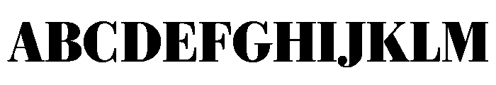 Eugenio Serif Black Font UPPERCASE