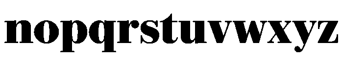 Eugenio Serif Black Font LOWERCASE