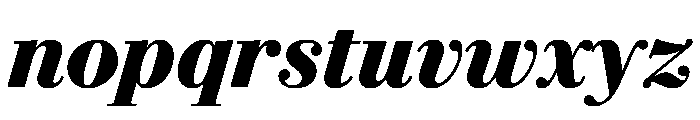 Eugenio Serif Bold Italic Font LOWERCASE