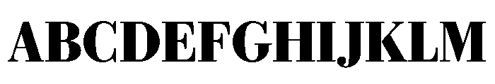 Eugenio Serif Bold Font UPPERCASE