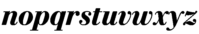 Eugenio Serif Demi Italic Font LOWERCASE