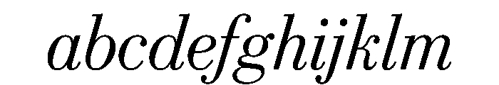 Eugenio Serif Light Italic FONT