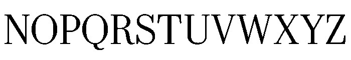 Eugenio Serif Light Font UPPERCASE