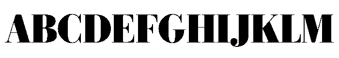 Eugenio Serif Poster Black Font UPPERCASE