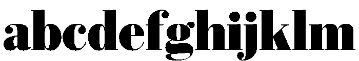 Eugenio Serif Poster Black FONT