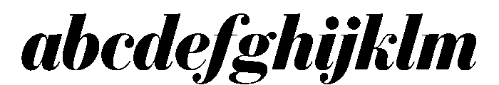 Eugenio Serif Poster Bold Italic FONT
