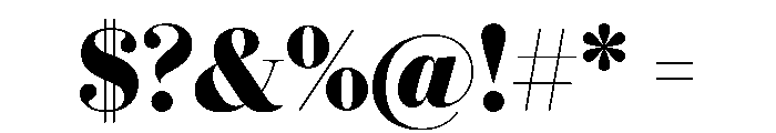 Eugenio Serif Poster Bold Font OTHER CHARS