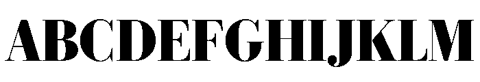 Eugenio Serif Poster Bold Font UPPERCASE