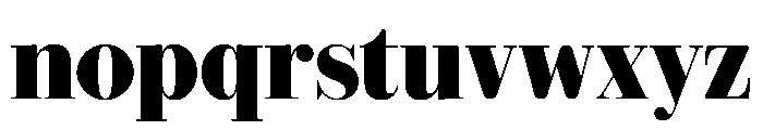 Eugenio Serif Poster Bold Font LOWERCASE