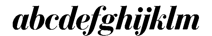 Eugenio Serif Poster Demi Italic FONT