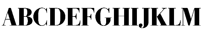 Eugenio Serif Poster Demi Font UPPERCASE