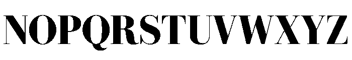 Eugenio Serif Poster Demi Font UPPERCASE