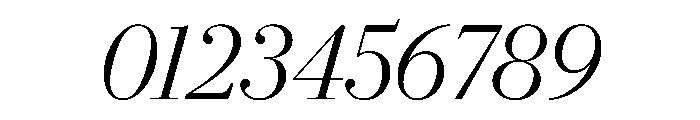 Eugenio Serif Poster Extralight Italic Font OTHER CHARS