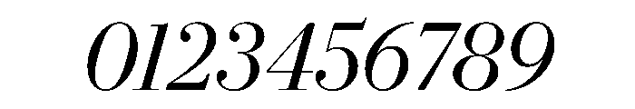 Eugenio Serif Poster Light Italic Font OTHER CHARS