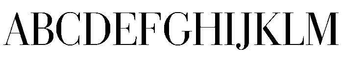 Eugenio Serif Poster Light Font UPPERCASE