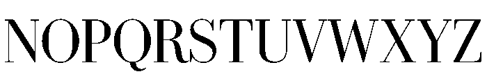 Eugenio Serif Poster Light Font UPPERCASE