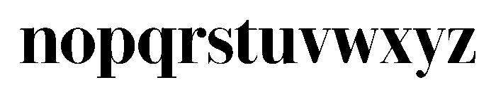 Eugenio Serif Poster Medium Font LOWERCASE