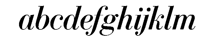 Eugenio Serif Poster Regular Italic FONT