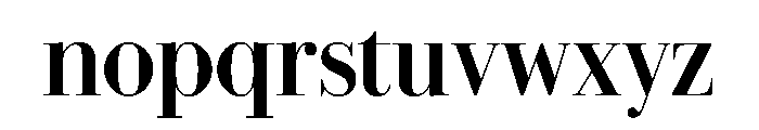 Eugenio Serif Poster Regular Font LOWERCASE