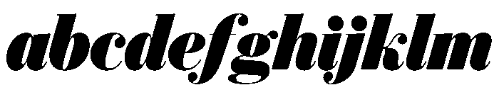 Eugenio Serif Poster Ultra Italic FONT