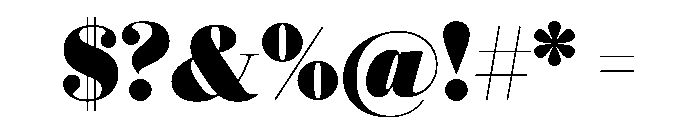 Eugenio Serif Poster Ultra Font OTHER CHARS