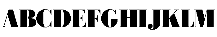 Eugenio Serif Poster Ultra Font UPPERCASE