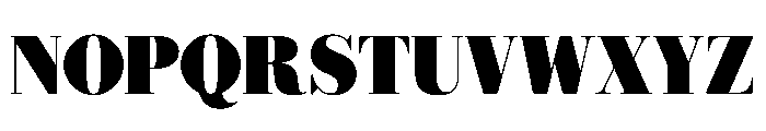 Eugenio Serif Poster Ultra Font UPPERCASE