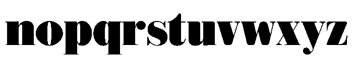 Eugenio Serif Poster Ultra Font LOWERCASE