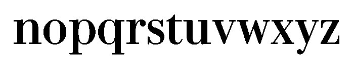 Eugenio Serif Regular Font LOWERCASE