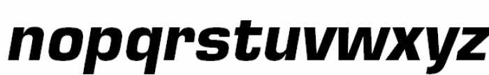 Europe Bold Oblique Font LOWERCASE