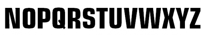 Europe Condensed Bold Font UPPERCASE