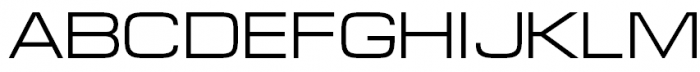 Europe Extended Font UPPERCASE