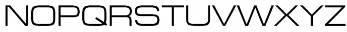 Europe Extended Font UPPERCASE