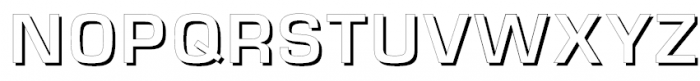 Europe Shadow Demi Font UPPERCASE