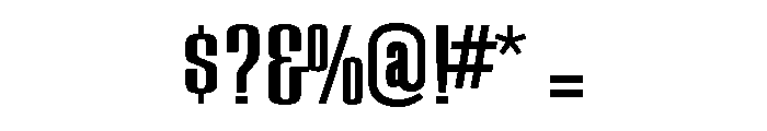 Europa Grotesque Bold Font OTHER CHARS